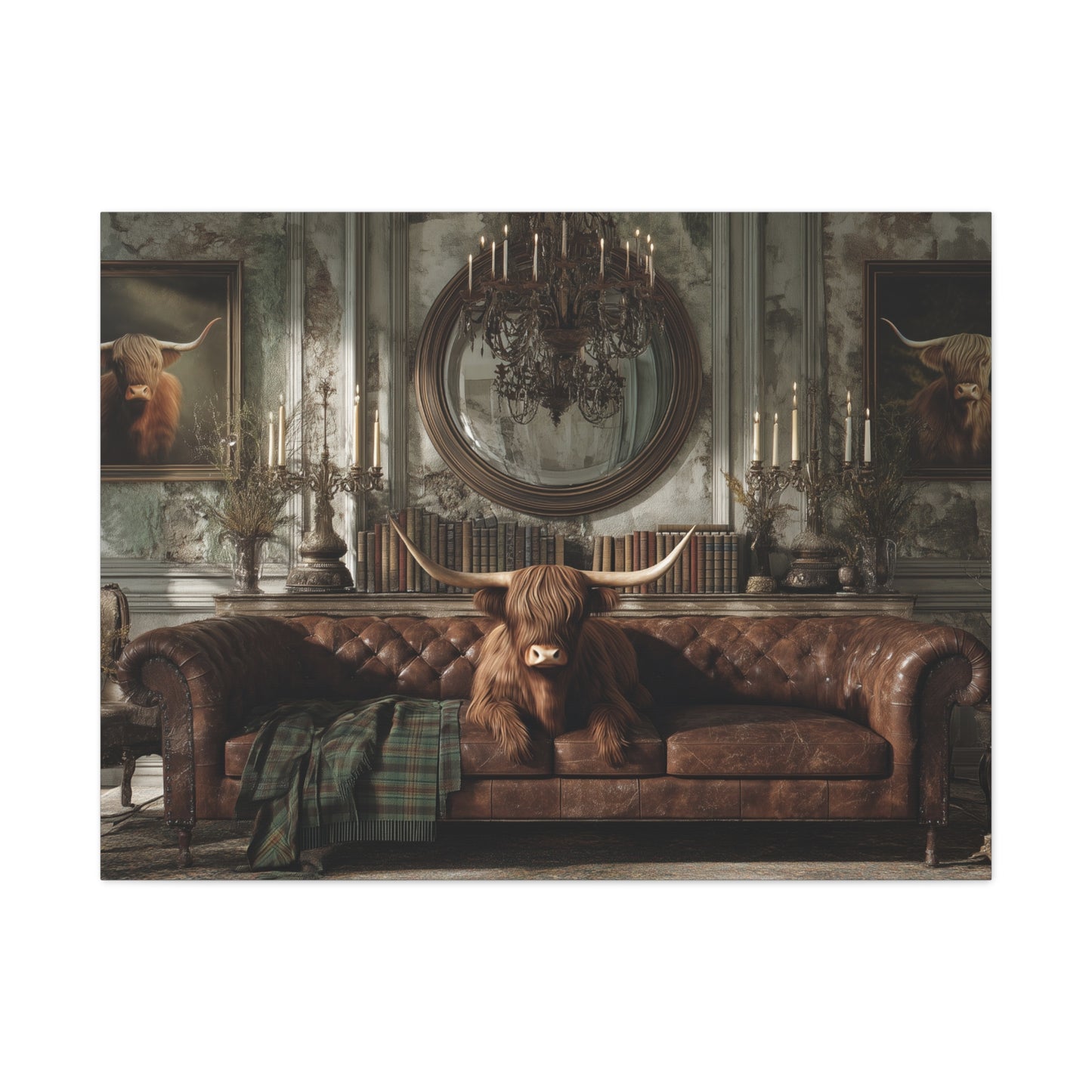 Highland Cow Canvas print