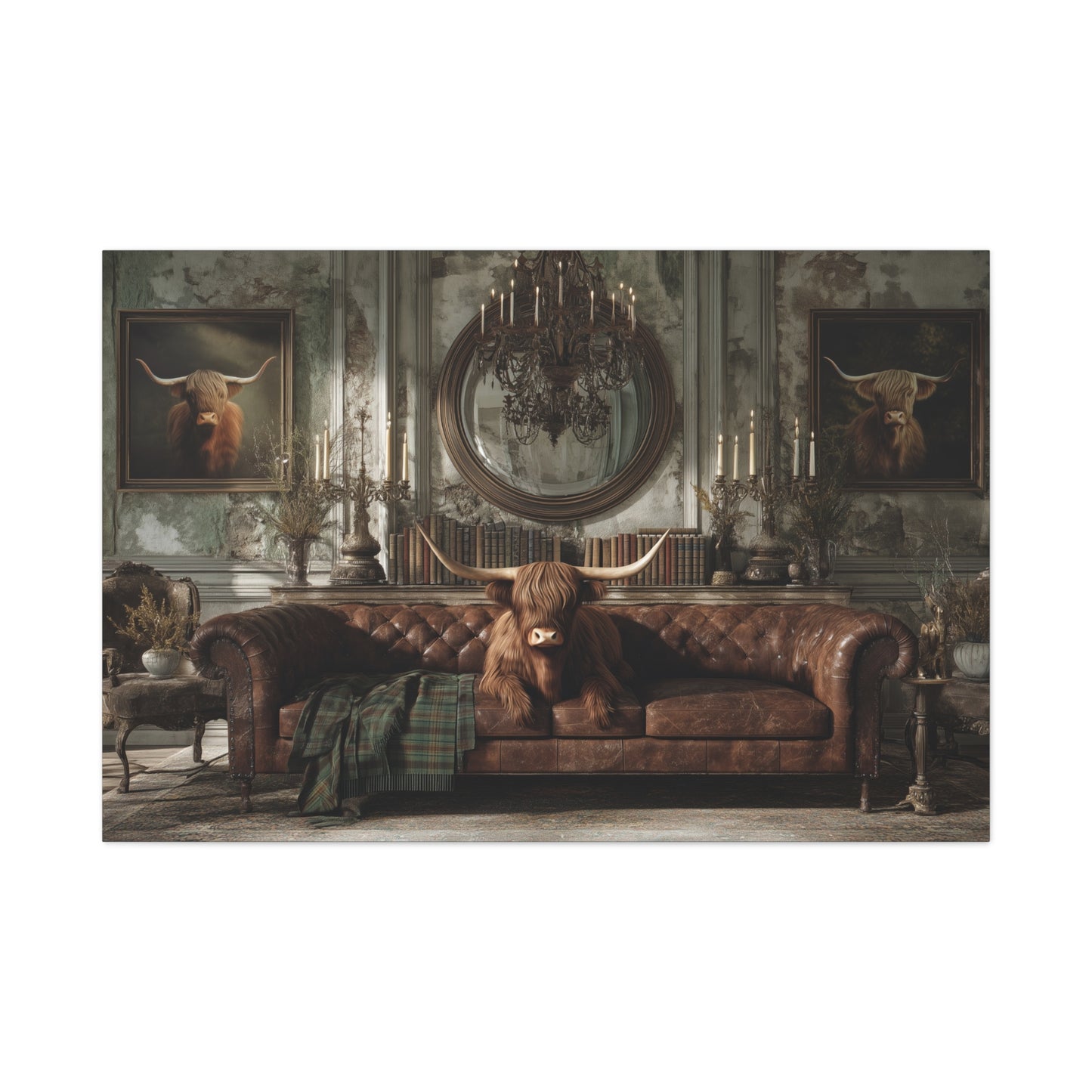 Highland Cow Canvas print